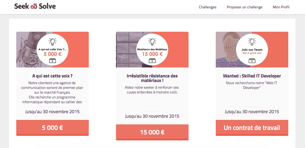 Présentation challenge